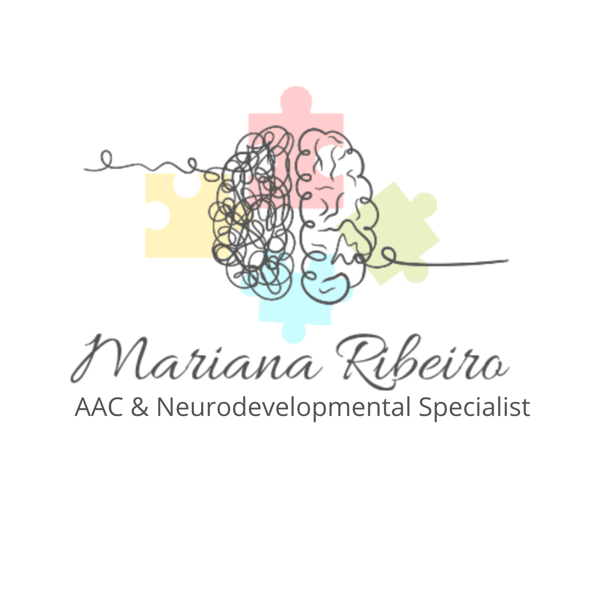 Mariana Ribeiro's signature, AAC & Neurodevelopmental Specialist